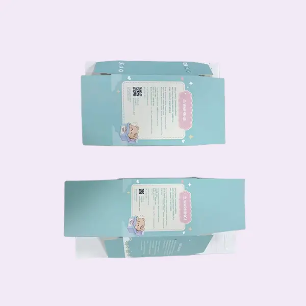 Embalagem de caixas cegas