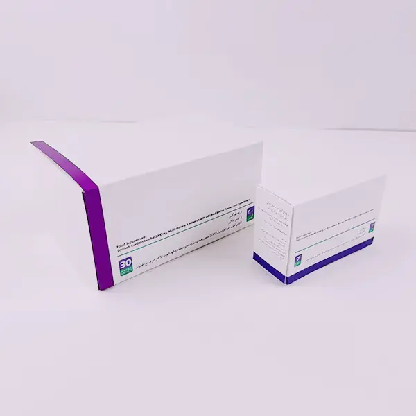 Caixas de papel para suplementos Caixas de papel para suplementos